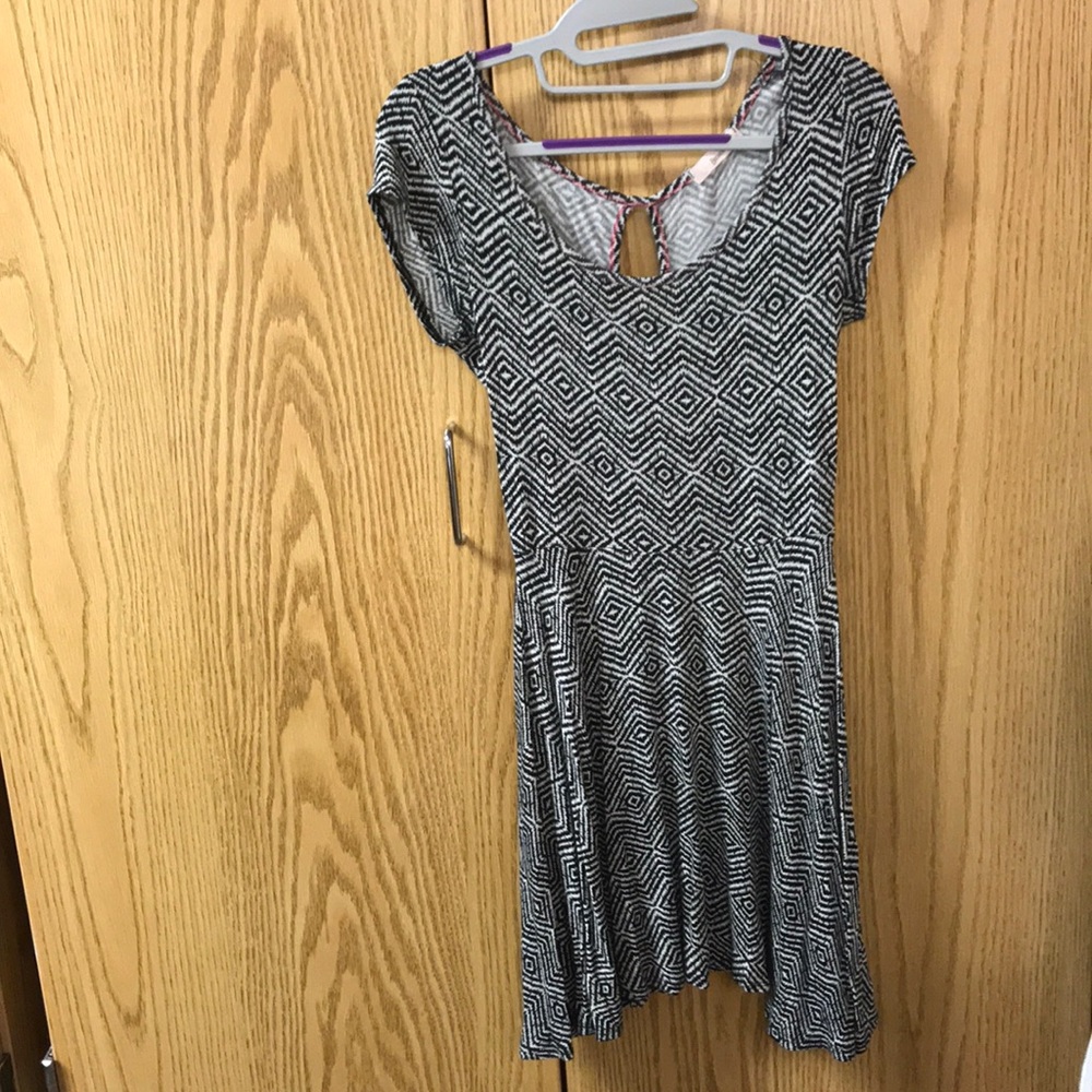 Patterned t-shirt dress